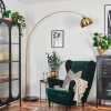 Baloca floor lamp, Arch lamps gold, black, 1-light source