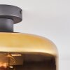 Boza ceiling light gold, clear, 1-light source
