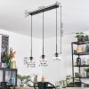 Koyoto hanging light, globe light, pendant light clear, 3-light sources