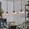 Ripoll hanging light, globe light, pendant light clear, 3-light sources