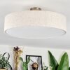 Foggia ceiling light matt nickel, 3-light sources