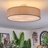 Foggia ceiling light matt nickel, 3-light sources