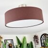 Foggia ceiling light matt nickel, 3-light sources