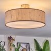 Foggia ceiling light matt nickel, 3-light sources