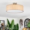 Foggia ceiling light matt nickel, 3-light sources