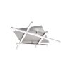 Leuchten Direkt LOLA-SIMON Ceiling Light LED stainless steel, 2-light sources, Remote control, Colour changer