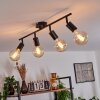 CACOQ Ceiling Light black, 4-light sources