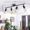CACOQ Ceiling Light black, 4-light sources