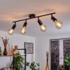 CACOQ Ceiling Light black, 4-light sources