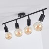 CACOQ Ceiling Light black, 4-light sources