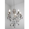 Reality chandelier transparent, clear, 5-light sources