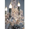 Reality chandelier transparent, clear, 9-light sources