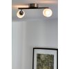 Reality ceiling spotlight stainless steel, white