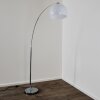 Reality Brasilia floor lamp chrome, 1-light source