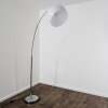 Reality Brasilia floor lamp chrome, 1-light source
