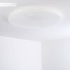 Trio NAGANO ceiling light LED white, 1-light source, Remote control, Colour changer