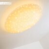 Trio NAGANO ceiling light LED white, 1-light source, Remote control, Colour changer
