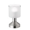 Reality Gral Table Lamp matt nickel, 1-light source