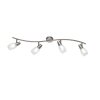 Reality Colmar Ceiling Light matt nickel, 4-light sources