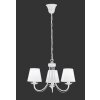 Trio lights Cortez chandelier white, 3-light sources