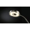 Trio lights Quebec ground light, floor lamp LED matt nickel, 1-light source