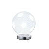 Reality Ball Table Lamp LED chrome, 1-light source