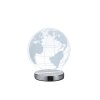 Reality Globe Table Lamp LED chrome, 1-light source