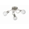 Reality Antibes Ceiling Light matt nickel, 3-light sources