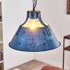 BERKELEY Pendant Light blue, black, 1-light source