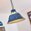 BERKELEY Pendant Light blue, black, 1-light source