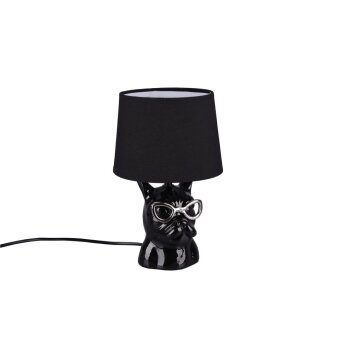 Reality DOSY Table Lamp black, 1-light source