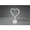 Table Lamp Reality HEART LED white, 1-light source