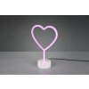Table Lamp Reality HEART LED white, 1-light source
