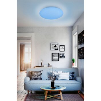 Reality WIZ FARA Ceiling Light LED Glittering, white, 1-light source, Colour changer