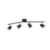 spotlight Reality TOULOUSE LED black, 4-light sources