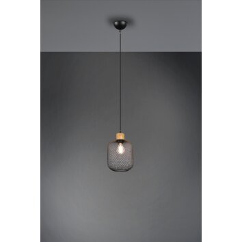 Reality Calimero Pendant Light black, 1-light source
