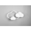 Reality CLOUDY Ceiling Light LED white, 1-light source, Remote control, Colour changer