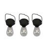 Reality CAMPUS solar light LED black, 3-light sources