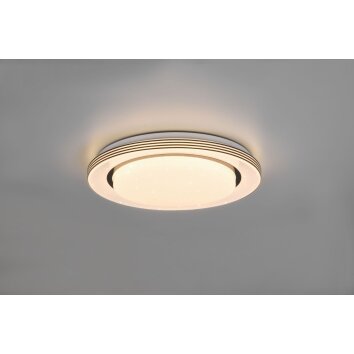Reality Atria Ceiling Light LED black, white, 1-light source, Remote control