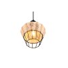 Reality Borka Pendant Light black, 1-light source