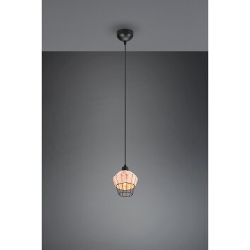 Reality Borka Pendant Light black, 1-light source