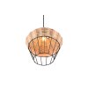 Reality Borka Pendant Light black, 1-light source