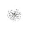 Reality Gloria Pendant Light chrome, 1-light source
