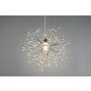 Reality Gloria Pendant Light chrome, 1-light source