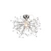 Reality GLORIA Ceiling Light chrome, 1-light source