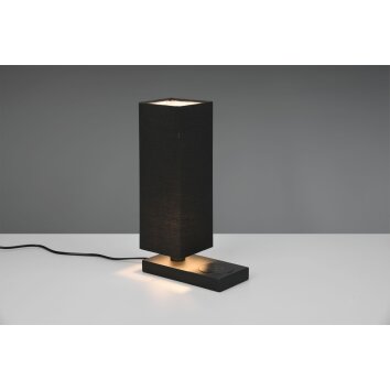 Reality Haley Table lamp black, 1-light source