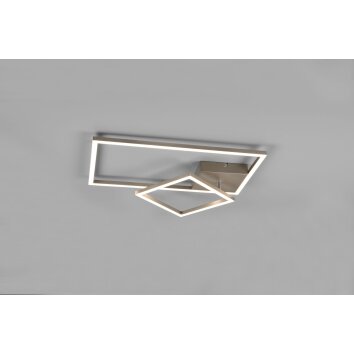 Reality Padella Ceiling Light LED matt nickel, 1-light source