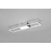 Reality Rigido Ceiling Light LED matt nickel, 1-light source, Remote control