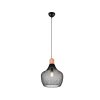 Reality Valeria Pendant Light black, 1-light source