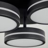 Huallilemu Ceiling Light LED black, 3-light sources